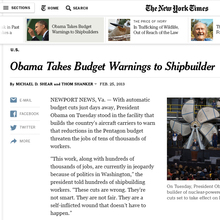 The New York Times Article Redesign (May, 2013)