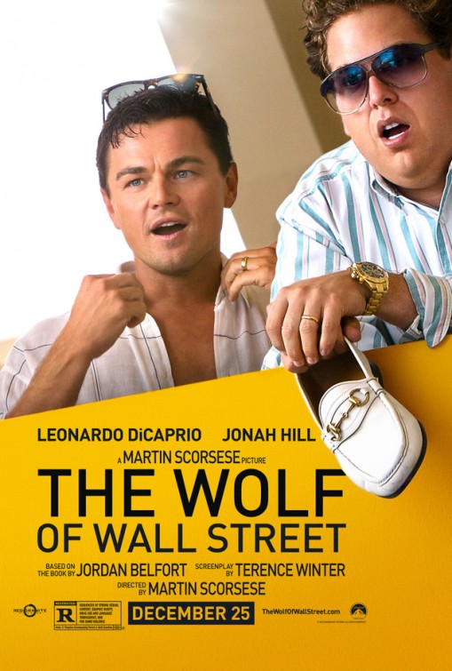 The Wolf of Wall Street movie posters - Fonts In Use