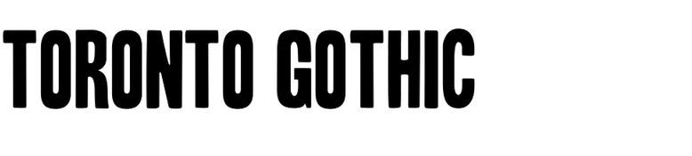 toronto gothic font free download