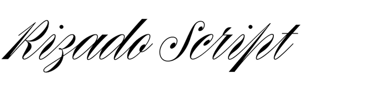 Rizado Script