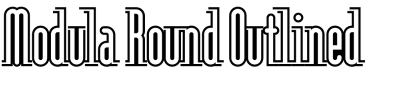 Modula Round Outlined