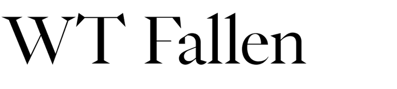 WT Fallen in use - Fonts In Use