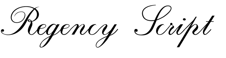 Regency Script FLF