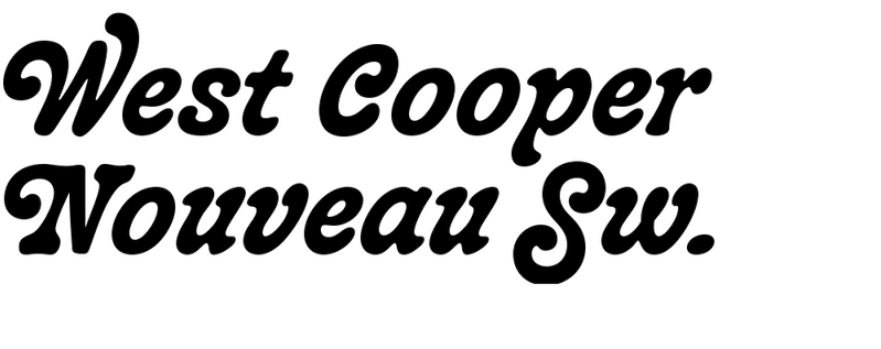 West Cooper Nouveau Swash
