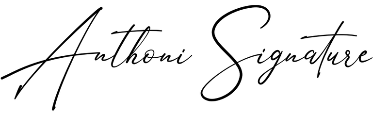 Anthoni Signature