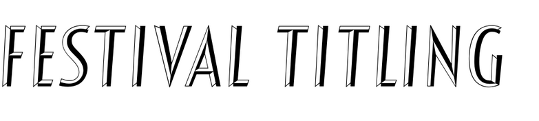 Festival Titling