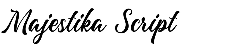 Majestika Script Majestika Script