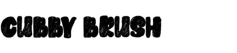 Cubby Brush in use - Fonts In Use