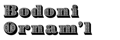Bodoni Ornamental