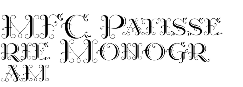 MFC Patisserie Monogram