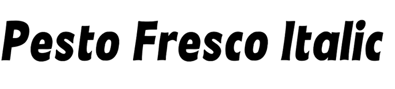 Pesto Fresco Italic