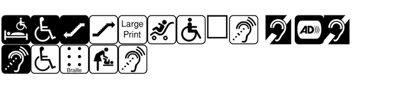 PIXymbols ADA Signs