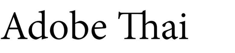 Adobe Thai