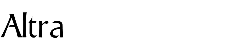 Altra in use - Fonts In Use