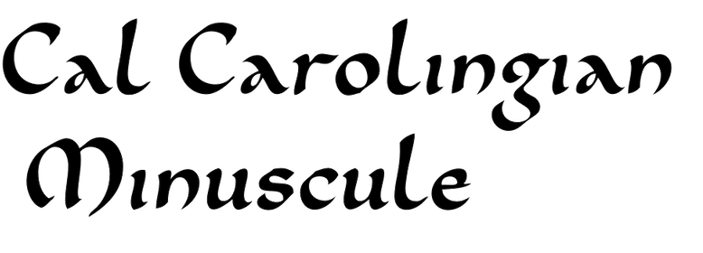 Cal Carolingian Minuscule in use - Fonts In Use
