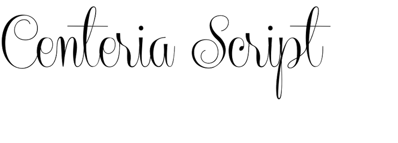 Centeria Script