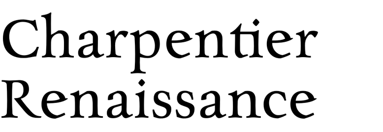 Charpentier Renaissance
