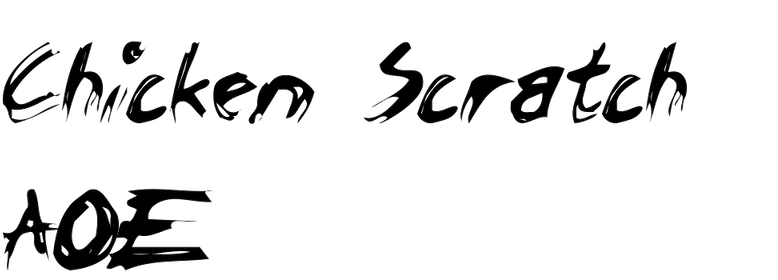 chicken-scratch-aoe-in-use-fonts-in-use