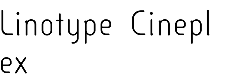 Linotype Cineplex