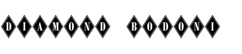 Diamond Bodoni