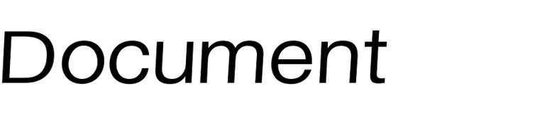 Document in use - Fonts In Use