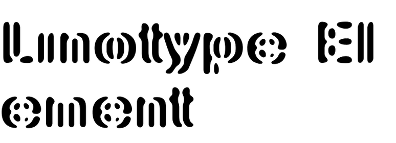 Linotype Element