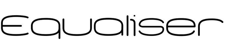 Equaliser in use - Fonts In Use