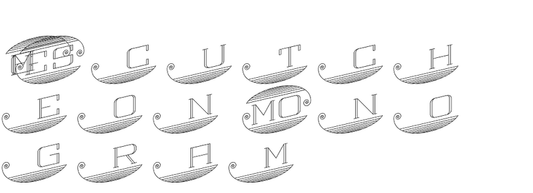 MFC Escutcheon Monogram