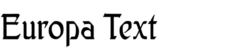 Europa Text