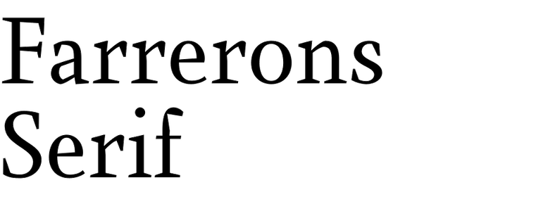 Farrerons Serif