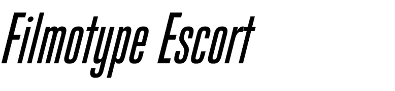 Filmotype Escort