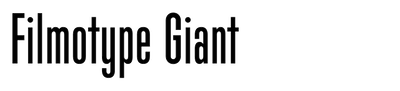Filmotype Giant