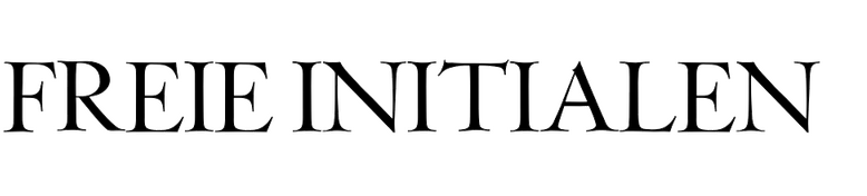 Freie Initialen