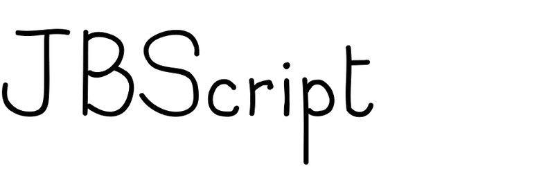 JBScript in use - Fonts In Use
