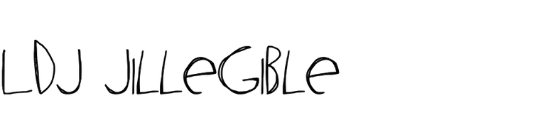 LDJ Jillegible