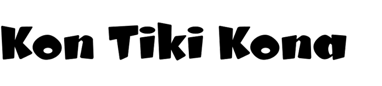 Kon Tiki Kona JF Kon Tiki Kona JF