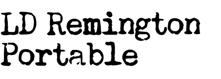 LD Remington Portable LD Remington Portable