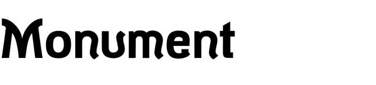 Monument (Solotype)