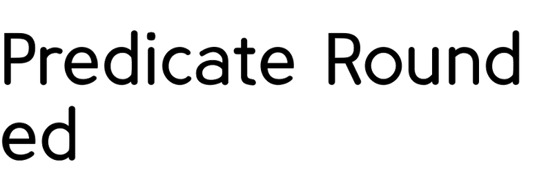 Predicate Rounded