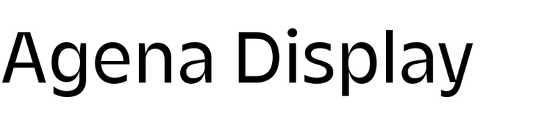 Agena Display