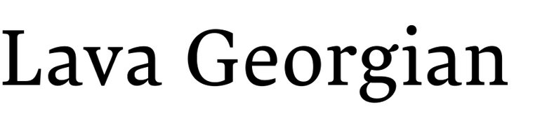 Lava Georgian