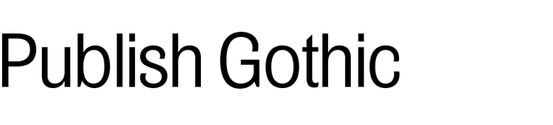 Publish Gothic