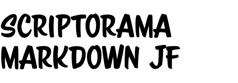 Scriptorama Markdown JF