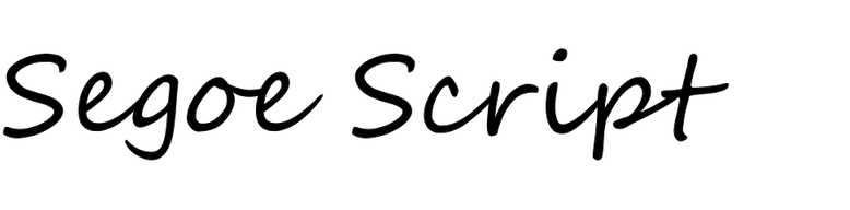 segoe script font free download