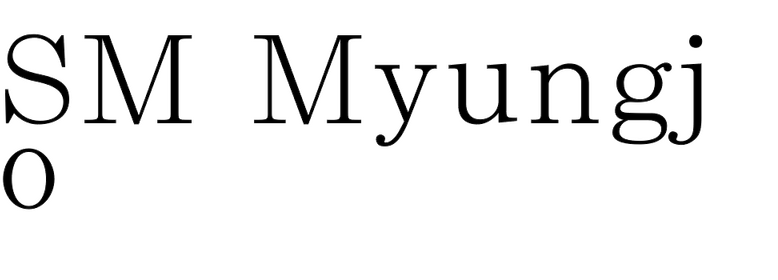 SM Myungjo