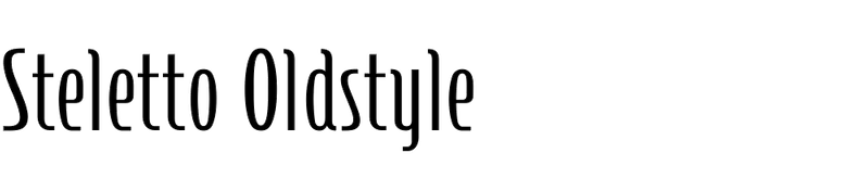 Steletto Oldstyle