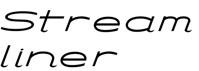 Streamliner in use - Fonts In Use