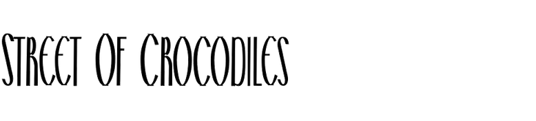 Street Of Crocodiles