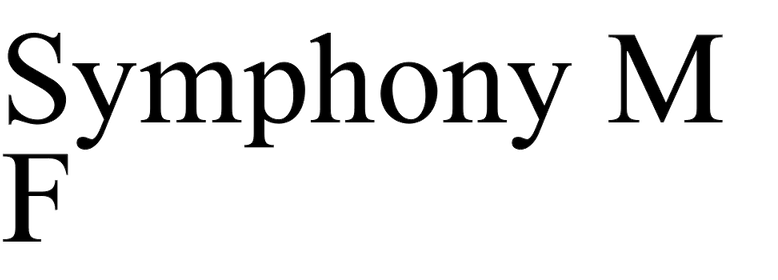 Symphony MF