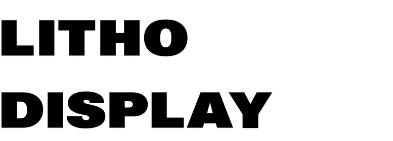 Litho Display